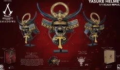 Discount PureArts Assassin's Creed - Yasuke Helmet 1/1 Scale - Replica