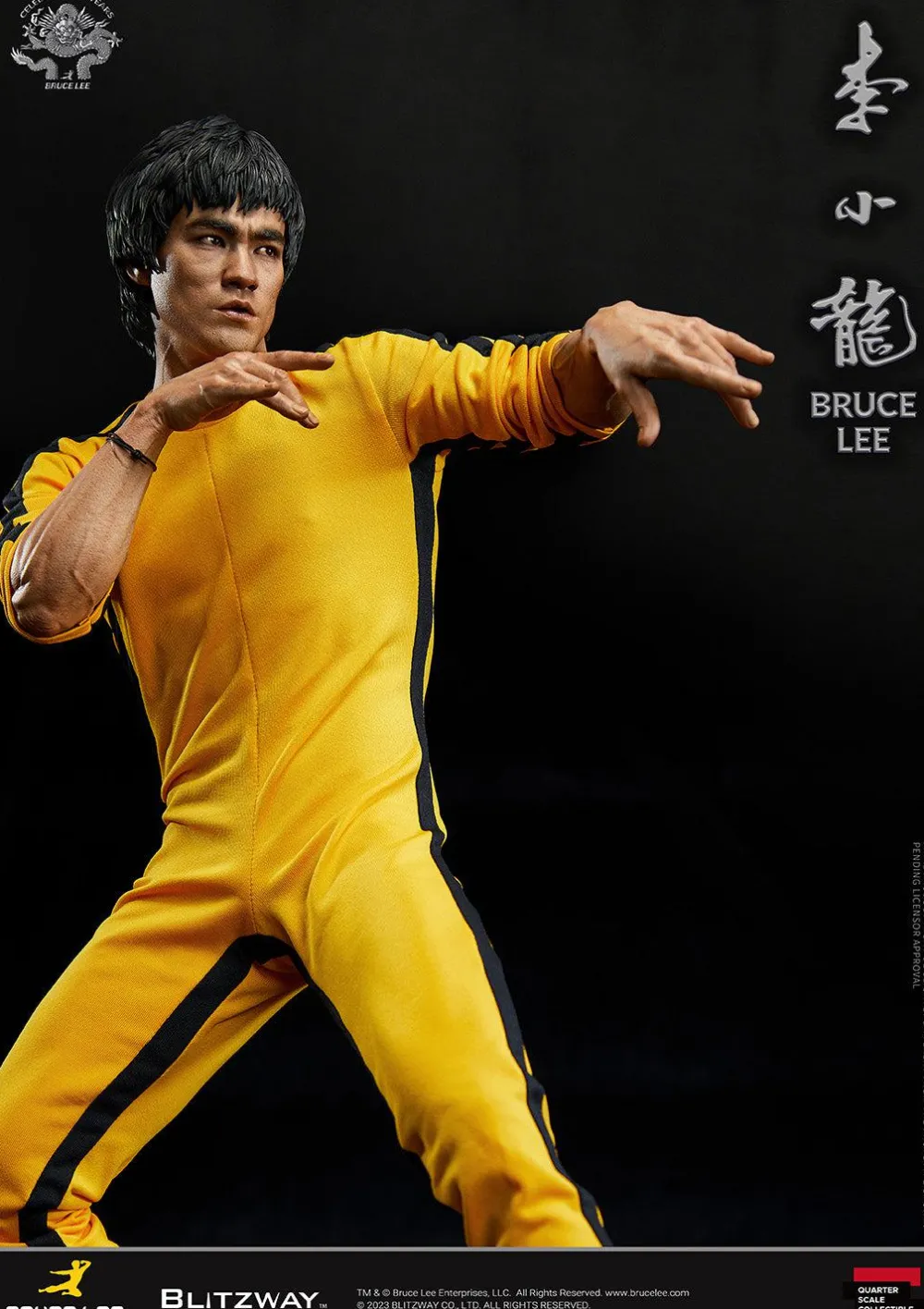 Fashion Bandai/Blitzway Bruce Lee Tribute Statue – 50th Anniversary Blitzway Superb Scale 1/4 Statue