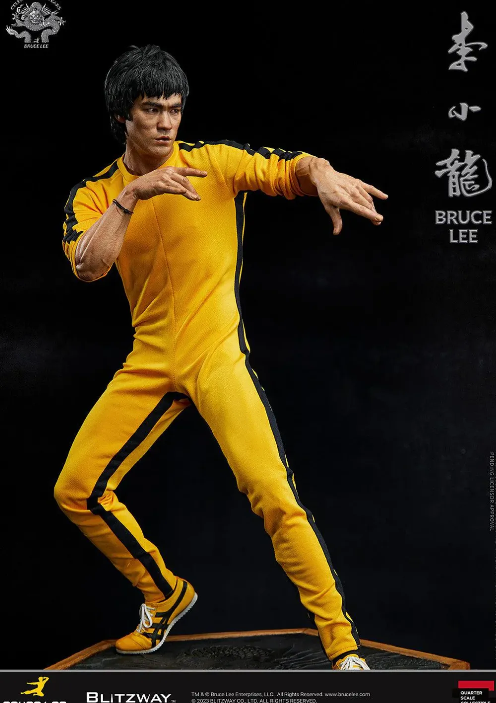 Fashion Bandai/Blitzway Bruce Lee Tribute Statue – 50th Anniversary Blitzway Superb Scale 1/4 Statue