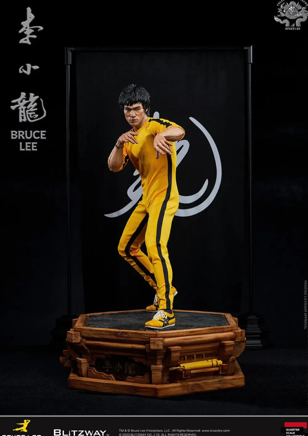 Fashion Bandai/Blitzway Bruce Lee Tribute Statue – 50th Anniversary Blitzway Superb Scale 1/4 Statue