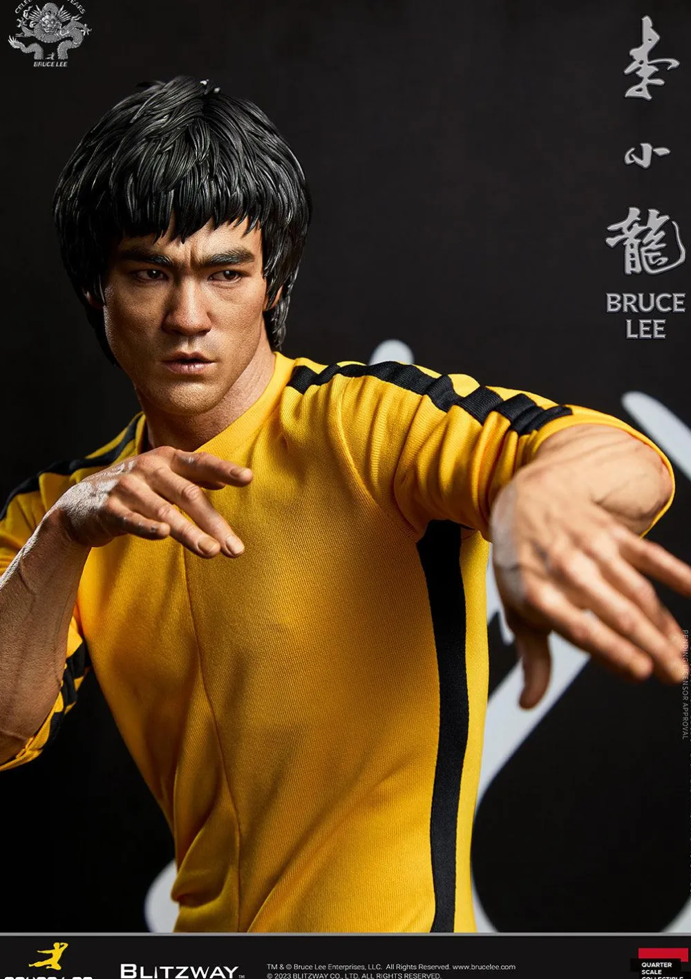 Fashion Bandai/Blitzway Bruce Lee Tribute Statue – 50th Anniversary Blitzway Superb Scale 1/4 Statue