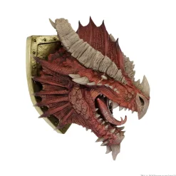 Outlet WizKids D&D Replicas of the Realms: Ancient Red Dragon Trophy Plaque - Limited Edition 50th Anniversary