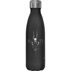 New Fifth Sun Dungeons and Dragons - Barbarian Sigil - Black 17 oz Stainless Steel Bottle