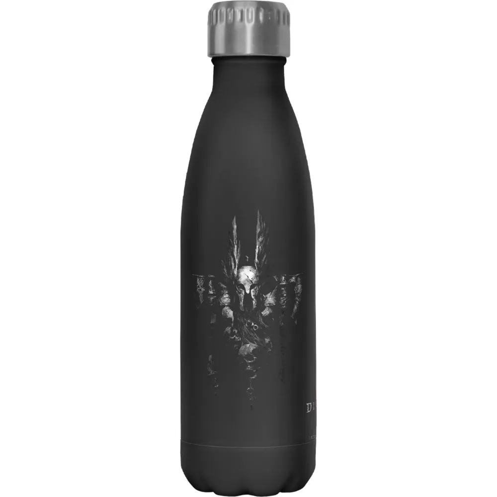 New Fifth Sun Dungeons and Dragons - Barbarian Sigil - Black 17 oz Stainless Steel Bottle