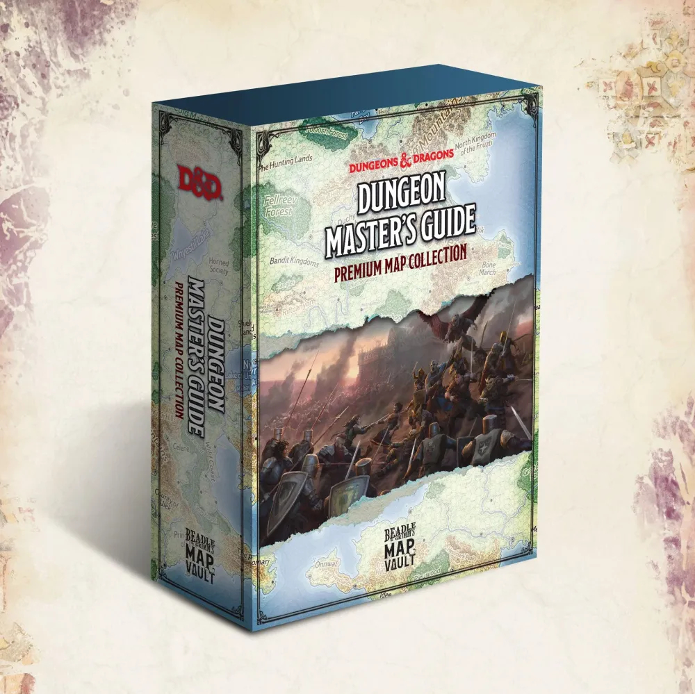 Sale Beadle u0026 Grimm's Dungeons and Dragons - Dungeon Masters Guide Premium Map Collection - Box Set