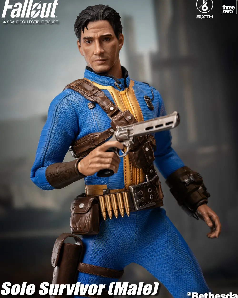 Discount threezero Fallout - 1/6 Sole Survivor Male - Action Figure