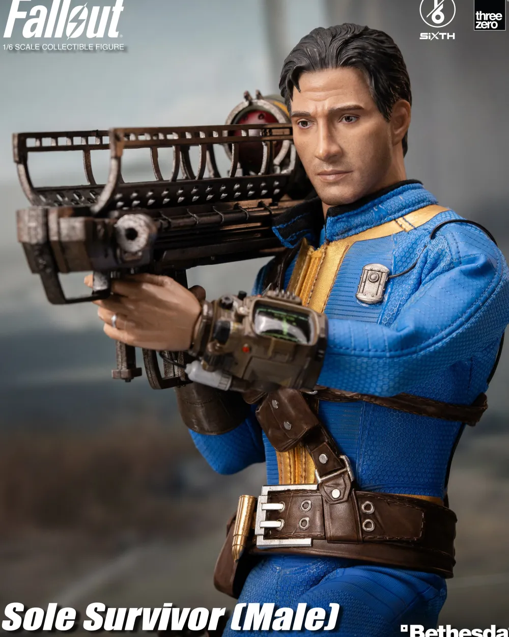 Discount threezero Fallout - 1/6 Sole Survivor Male - Action Figure