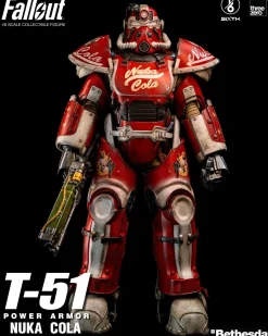 Discount threezero Fallout - T-51 Nuka Cola Power Armor 1/6 Scale - Action Figure