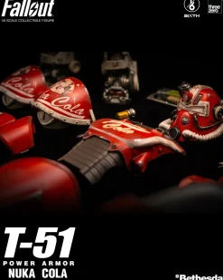 Discount threezero Fallout - T-51 Nuka Cola Power Armor 1/6 Scale - Action Figure