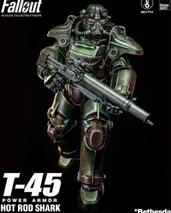 Fashion threezero Fallout - T-45 Power Armor Hot Rod Shark 1/6 Scale - Action Figure