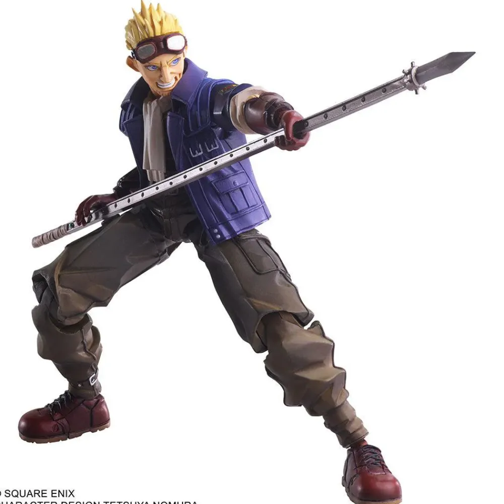 Clearance UTC/Square Enix Final Fantasy VII - Cid Highwind - Bring Arts Action Figure