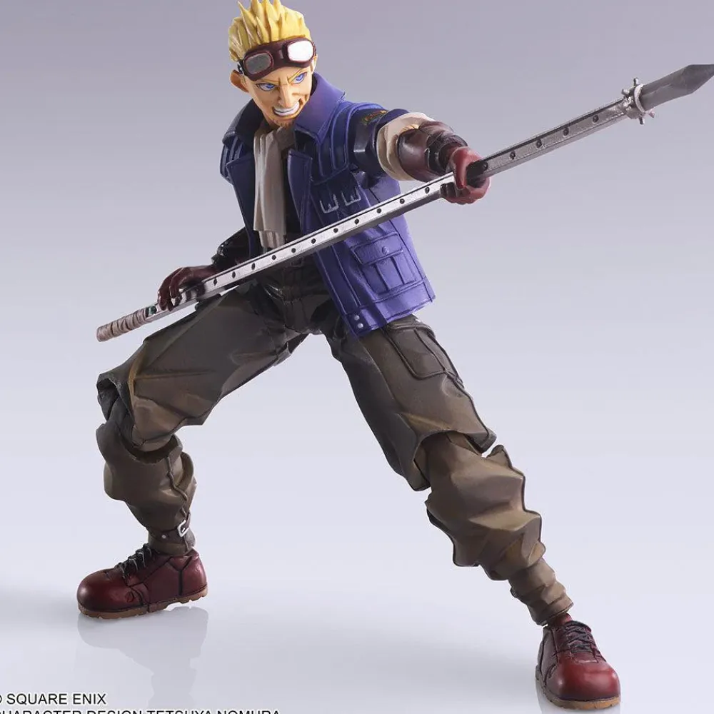Clearance UTC/Square Enix Final Fantasy VII - Cid Highwind - Bring Arts Action Figure