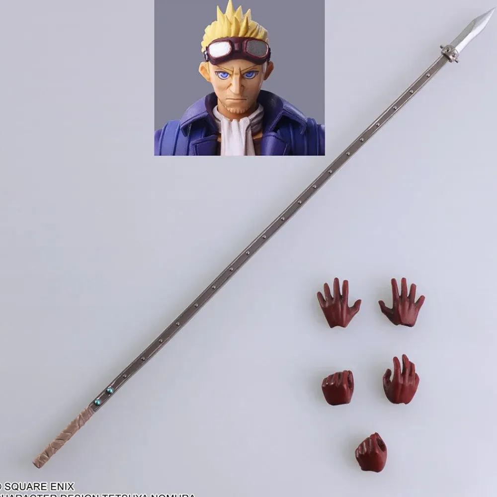 Clearance UTC/Square Enix Final Fantasy VII - Cid Highwind - Bring Arts Action Figure