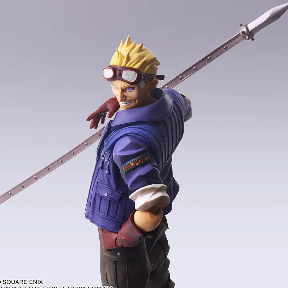 Clearance UTC/Square Enix Final Fantasy VII - Cid Highwind - Bring Arts Action Figure