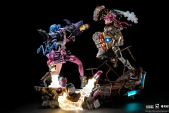 Online PureArts League of Legends - Jinx and Vi 1-6 Scale - Statue Bundle