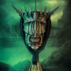 Hot PureArts Lord Of The Rings - Mouth Of Sauron 1:1 Scale Art Mask