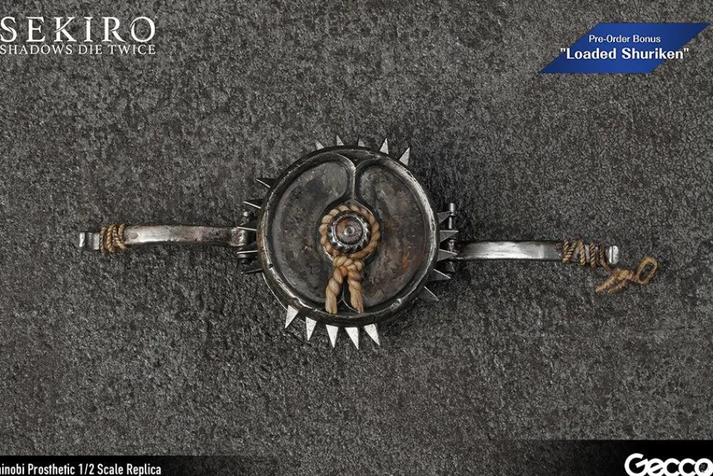 Hot UTC/Gecco Sekiro Shadows Die Twice - Shinobi Prosthetic 1-2 Scale - Replica