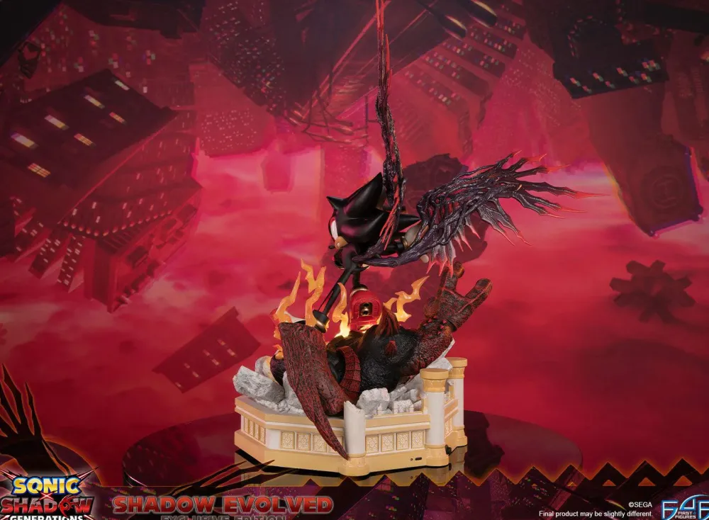 Sale First 4 Figures Sonic x Shadow Generations - Shadow Evolved Exclusive Edition - Statue