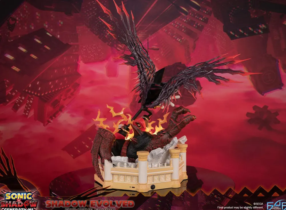 Sale First 4 Figures Sonic x Shadow Generations - Shadow Evolved Exclusive Edition - Statue
