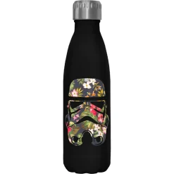 Fashion Fifth Sun Star Wars - Flower Storm - Black 17 oz Stainless Steel Bottle