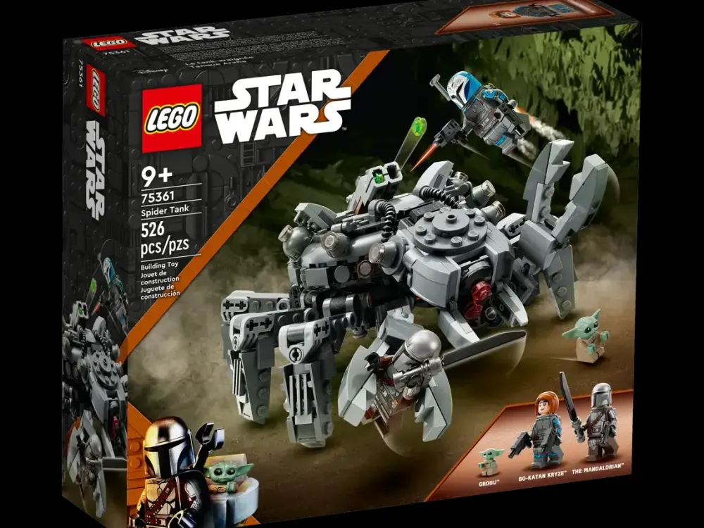 New LEGO Star Wars - The Mandalorian Spider Tank 75361 -