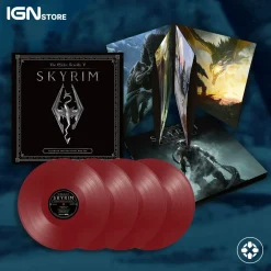 Sale Spacelab9 The Elder Scrolls V: Skyrim - Ultimate Edition Vinyl 4LP Box Set - IGN Exclusive Color