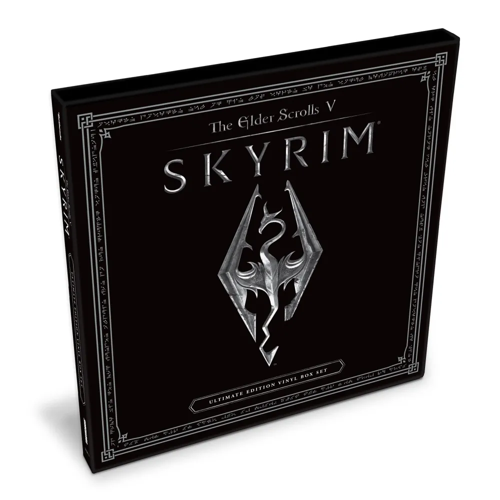 Sale Spacelab9 The Elder Scrolls V: Skyrim - Ultimate Edition Vinyl 4LP Box Set - IGN Exclusive Color