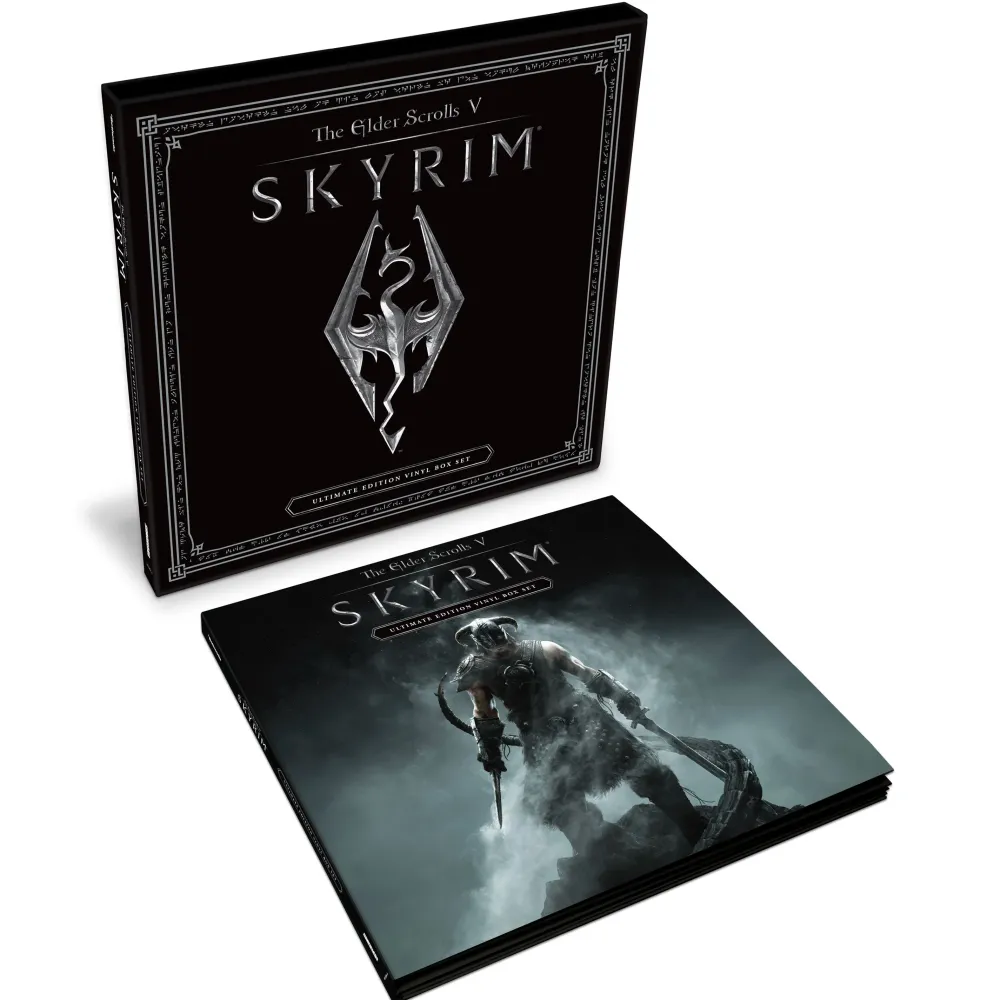 Sale Spacelab9 The Elder Scrolls V: Skyrim - Ultimate Edition Vinyl 4LP Box Set - IGN Exclusive Color
