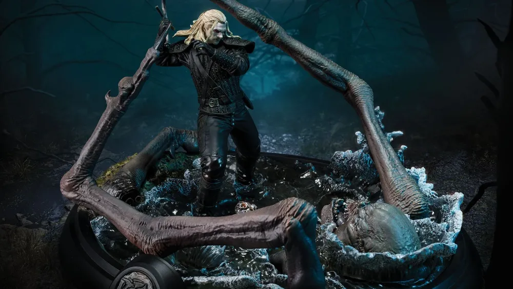 Online Dark Horse Comics The Witcher - Geralt vs Kikimora - Statue