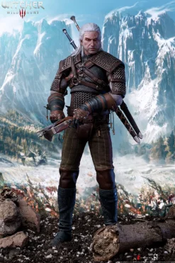 Online PureArts The Witcher 3 Wild Hunt - Geralt of Rivia 1-6 Scale - Action Figure