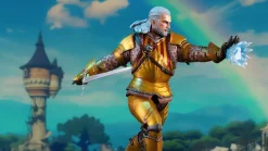 Sale Dark Horse Comics The Witcher 3: Wild Hunt - Geralt Toussaint Relic Armor Figure