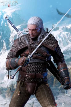 Online PureArts The Witcher 3 Wild Hunt - Geralt of Rivia 1-6 Scale - Action Figure