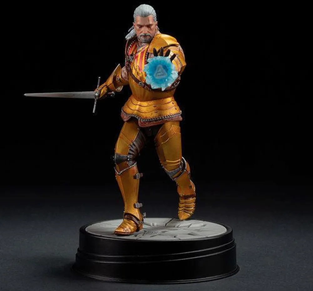 Sale Dark Horse Comics The Witcher 3: Wild Hunt - Geralt Toussaint Relic Armor Figure