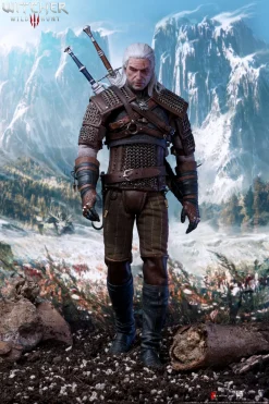 Online PureArts The Witcher 3 Wild Hunt - Geralt of Rivia 1-6 Scale - Action Figure