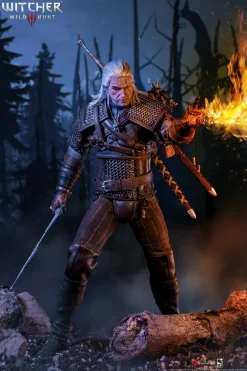 Online PureArts The Witcher 3 Wild Hunt - Geralt of Rivia 1-6 Scale - Action Figure