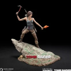 Hot Dark Horse Comics Tomb Raider - Lara Croft Survivor Era - Statue
