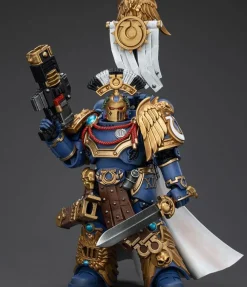 Sale Joytoy Warhammer 40,000 - Ultramarines Legion Praetor with Power Sword and Volkite Serpenta - Action Figure