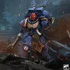 New Joytoy Warhammer 40,000: Space Marine 2 - Ultramarines Sergeant Gadriel - Action Figure