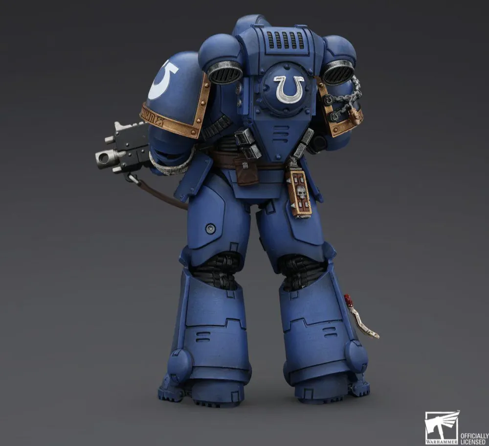 Outlet Joytoy Warhammer 40,000: Space Marine 2 - Ultramarines, Brother Chairon - Action Figure