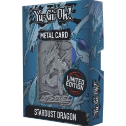 Outlet Fanattik Yu-Gi-Oh! - Limited Edition Stardust Dragon Metal - Card