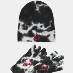 Best Difuzed Assassin's Creed - Core Logo - Beanie & Knit Gloves - Set of 2