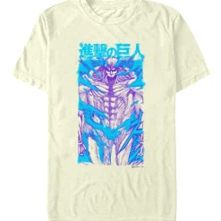 Fashion Fifth Sun Attack on Titan - Armored Titan Overlay - T-Shirt