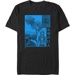 Fashion Fifth Sun Attack on Titan - Female Titan Collage - T-Shirt