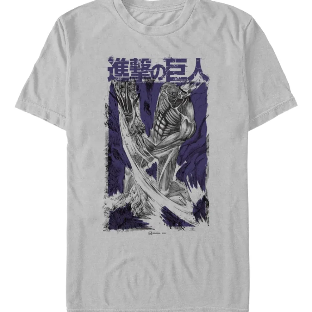 Discount Fifth Sun Attack on Titan - Overlay Colossal Titan - T-Shirt