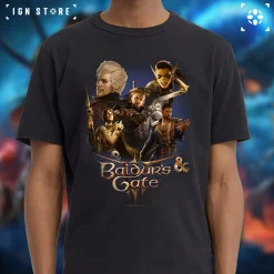 Discount Fifth Sun Baldur's Gate 3 - Baldur's Squad Collage - T-Shirt