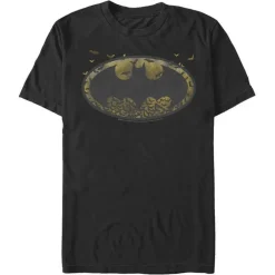 Hot Fifth Sun Batman - Bat Cave Bat Logo - T-Shirt