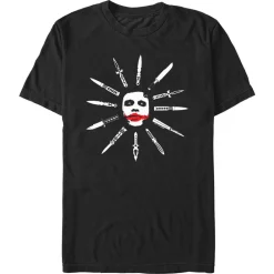 New Fifth Sun Batman - Joker Facepaint Knives - T-Shirt