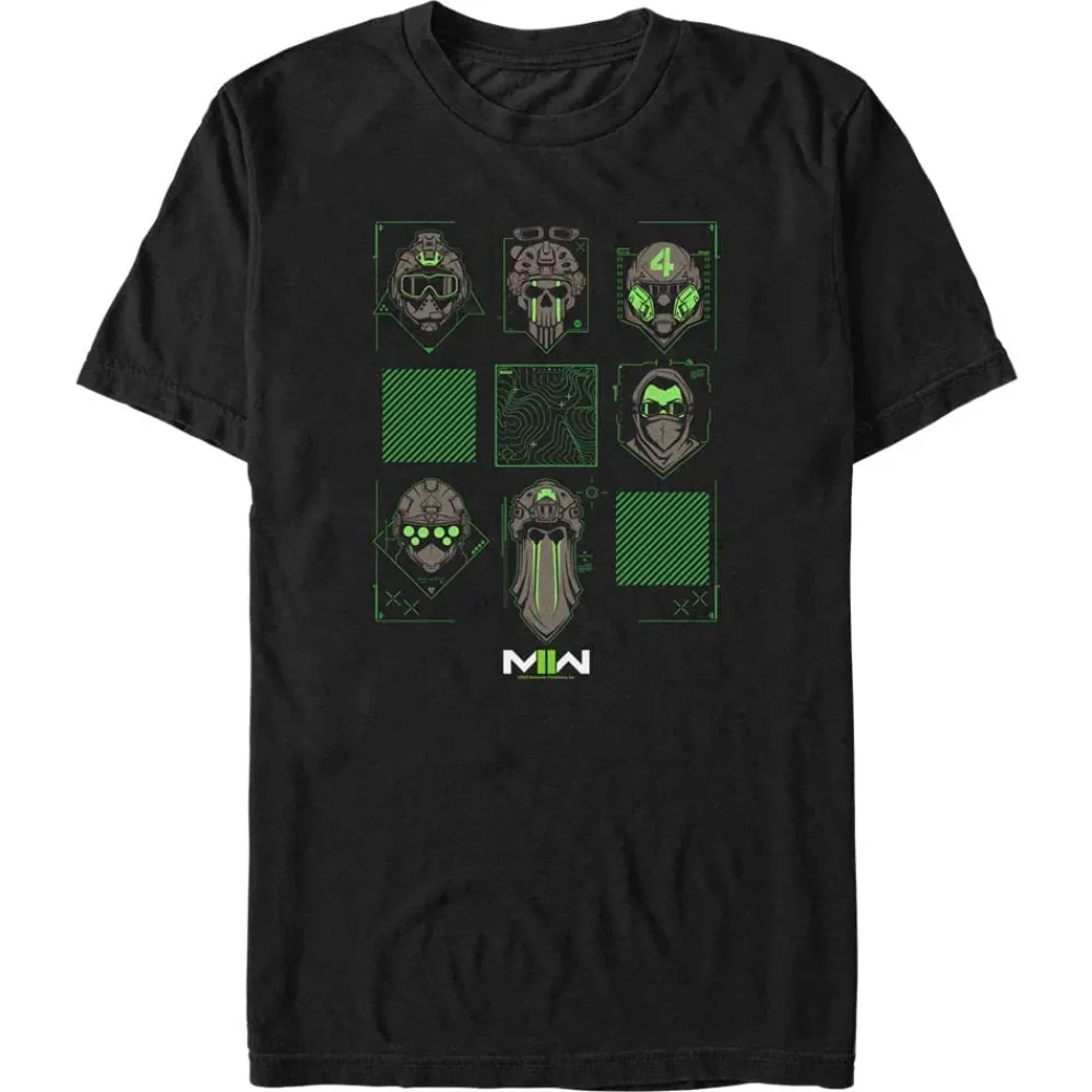 Hot Fifth Sun Call Of Duty - Tactical Faces - T-Shirt