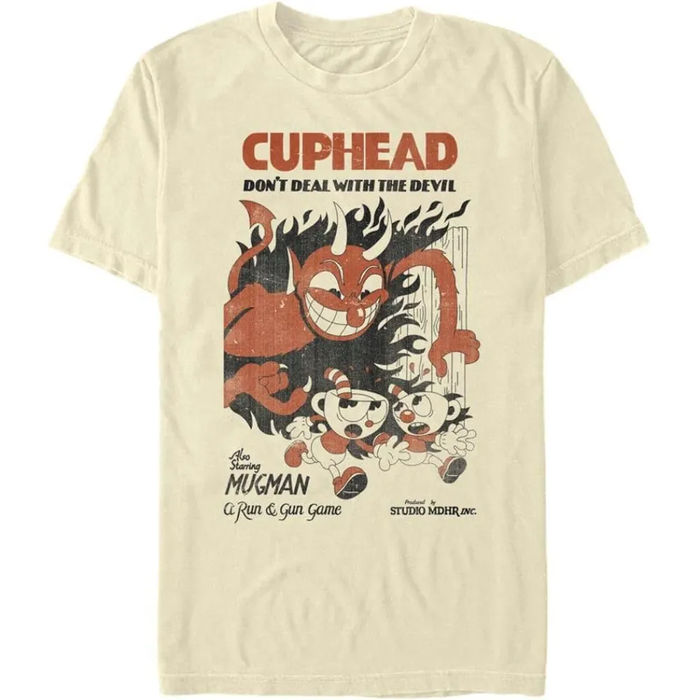 Clearance Fifth Sun Cuphead - Cuphead Poster - T-Shirt