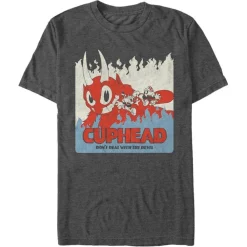 Clearance Fifth Sun Cuphead - For Your Life - T-Shirt